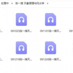 张一指 天象原理与风水学录音10个 百度云下载！