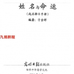 姓名与命运.pdf （起名择日手册）刁吉祥著 272页 百度网盘下载