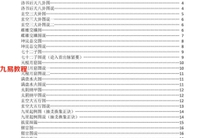 将盘挨星阴阳宅秘本 太极道人传 东莞山人撰23页pdf     百度云下载！