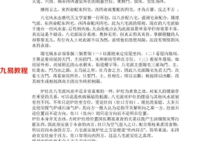 民间传统风水术 八宅风水 30页.pdf   百度云免费下载！