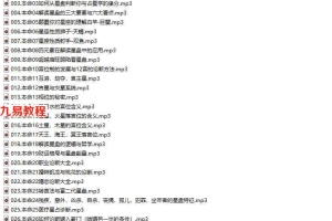 黄小鞋本命占星大师课【30集录音】百度云下载！