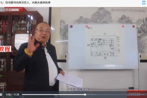 《李计忠户型风水图解系列》24例视频24集 百度云下载！