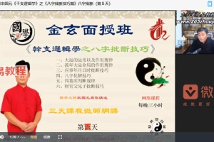 宋国元《金玄八字》2022年最新课程77集60小时 高清视频 百度云下载！