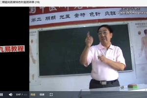 胡光特色针灸培训班二期视频4集 百度云下载！