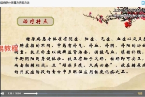 2020年中医中药膏方学调理滋补制作熬制教程视频22集 百度云