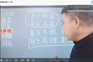 数理乾坤预测学弟子班教学课程视频12集 百度云下载！