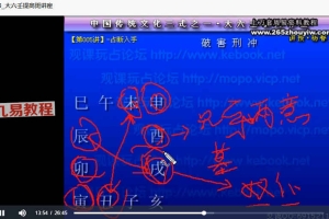 杨春义-大六壬提高班88讲视频+讲义pdf 百度云下载！