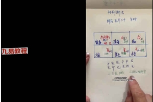 夏玥四盘小六壬课程视频34集 百度云下载！