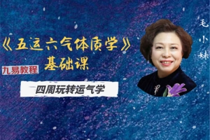 毛小妹2020五运六气基础课程视频24讲+讲义pdf 百度云下载！