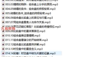 爱情之合盘系统分析[16]节录音课程 百度云下载！
