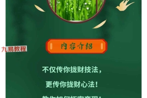 陈法灵拢财包绝密配方视频2集 百度云下载！