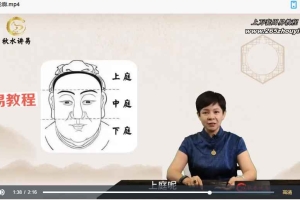 俪宁面相学识人术课程视频23集 百度云下载！
