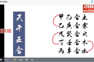 萤火虫《八字实战点窍1.0》20集视频 百度云下载！