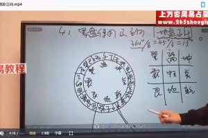 旭闳《自然风水阴阳宅（弟子）》41集视频 百度云下载！