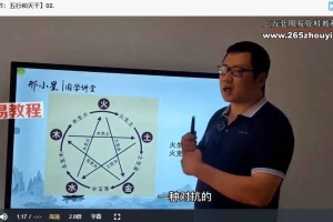 刑小星~八字命理与风水课程视频25集 百度云下载！