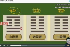 鑫河《梅花易数精品课》26集视频 百度云下载！