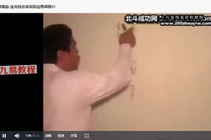 林国振-生肖姓名学实际应用课程+15讲视频 百度云下载！