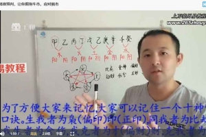让你完美规避暴跌的股市奇门赚钱术，比别人多赚60% 视频20集