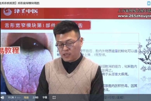 千金舌诊系统班视频22集 百度云下载！