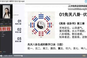 周易八卦基础课程视频24集 百度云下载！
