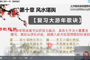 紫航《风水堪舆觅吉凶》课程视频14集 百度云下载！