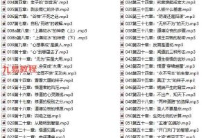 齐善鸿《道德经与人生智慧》【完结】98节音频 百度云下载！