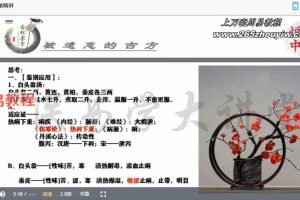 郭建【传奇古方】——被遗忘的古方 视频17集 百度云下载！