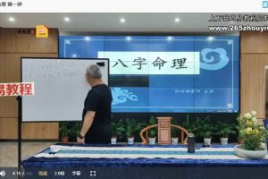 张树旗八字命理10集视频 百度云下载！