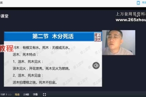 盲派山阳老师全套课程20集视频+课件pdf 百度云下载！