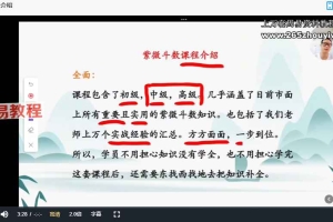文彦博紫微斗数初中高级课程视频96集 百度云下载！