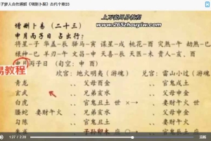朱辰彬2024《趣解增删卜易古代个案》 116集视频 百度云下载！