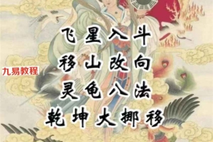 贾宏易-山向奇门秘法：灵龟八法乾坤大挪移pdf 原价3980元 百度云下载！