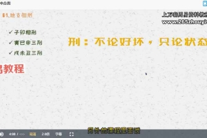 芝芝《八字象法》61集视频 百度云下载！