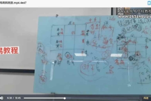 顾浚翔阴盘奇门遁甲课程视频39集 百度云下载！