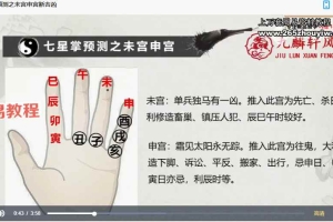 元宁居士 七星掌预测课程7集视频 百度云下载！