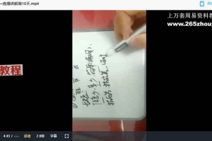 和善意《数术易经万事三角定律直播课程》40集视频 百度云下载！