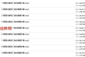 九天玄数，数字八字调理化解密训（弟子班+面授课）￥9968（彭书真）录音 百度云下载