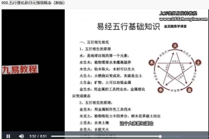 金龙阁四柱课程视频37集 百度云下载！