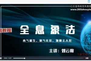 刘云峰全息象法视频课14集 百度云下载！