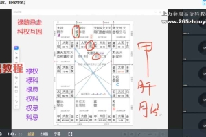 神威钦天四化紫微斗数视频课程+资料pdf 百度云下载！