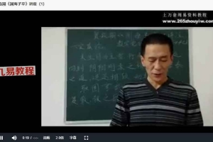 贾焱翔(渊海子平)视频6集 百度云下载！