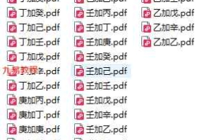 第二版遁元秘术81格局pdf 81册 百度云下载！