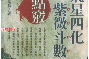 《飞星四化紫微斗数点窍》.pdf 叶易 526页 百度云下载！