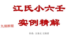 江春义-【江氏小六壬实例精解】《江氏小六壬501个室例解析》pdf 百度云下载！