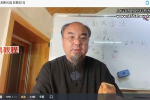 李洪亮【八卦派相法及五雷法】41集视频 百度云下载！