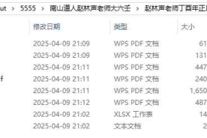 南山道人赵林声老师大六壬录音3套 百度云下载！