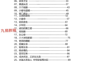 命理案例趣闻.pdf 122页 百度云下载！