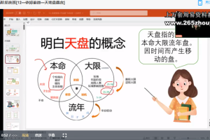 依婷2025年紫微斗数系统班视频12集 百度云下载！