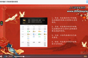 张小云 五行手串创业课程视频19集 百度云下载！