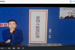 林白紫薇奇门弟子班课程视频46集 百度云下载！